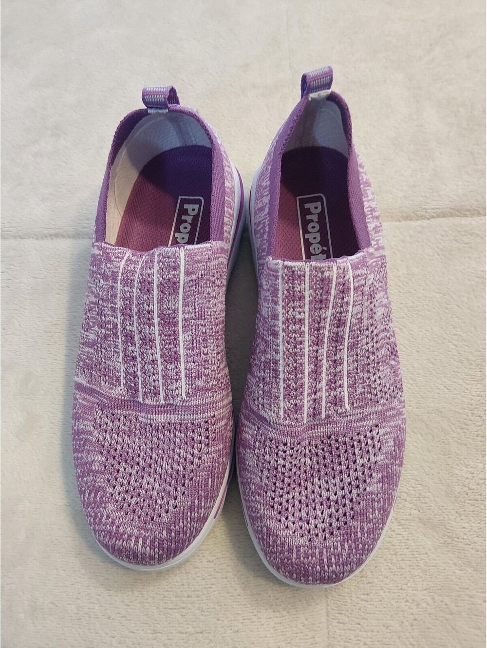 Propét Women's Purple Slip-On Walking Shoes Size 5. 117